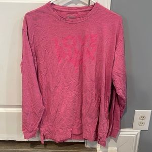 PINK long sleeve shirt